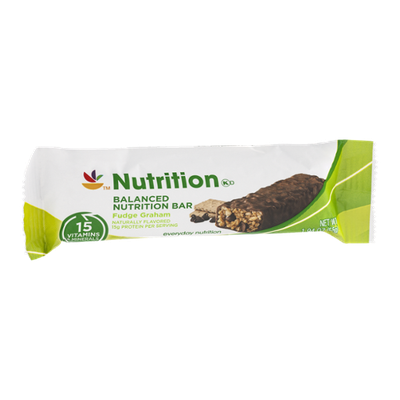 Ahold Nutrition Balanced Nutrition Bar Fudge Graham