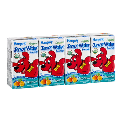 Hansen's Junior Water Tropical - 4 PK
