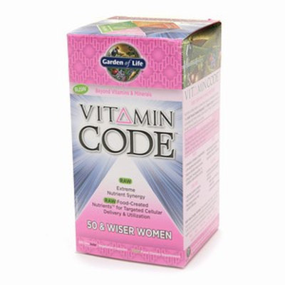 Garden of Life Vitamin Code 50 & Wiser Women's Multivitamin