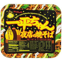 Myojo Ippeichan Yakisoba Japanese Style Instant Noodles, 4.77-Ounce Tubs (Pack of 6)
