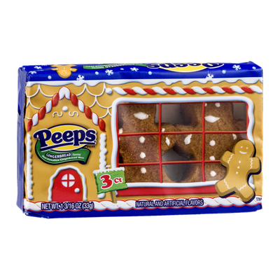 Peeps Gingerbread Marshmallow Gingerbread Men