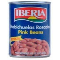 Iberia World Foods Beans, Pink, W/S, 15.50-Ounce (Pack of 24)
