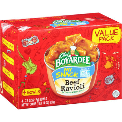 Chef BOYARDEE Chef Boyardee Beef Ravioli 7.5 oz, 4 pk
