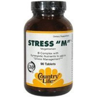 Country Life Stress-m B-complex, 90-Count