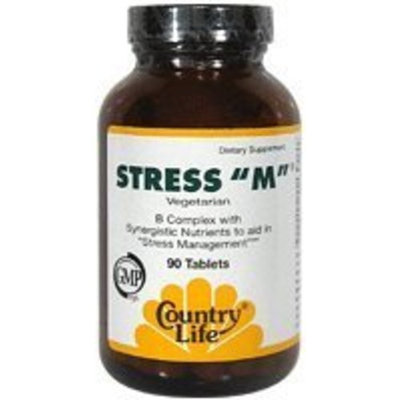Country Life Stress-m B-complex, 90-Count