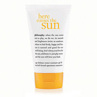 philosophy here comes the sun age-defense water-resistant spf 30 uva/uvb broad-spectrum sunscreen