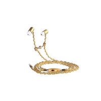 Fusion By Dazzle DZ10006 Jewel Earphone Spiral Gold