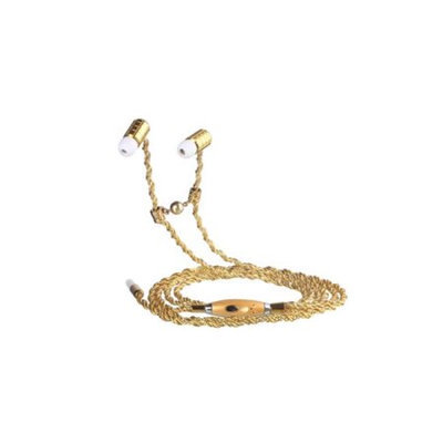 Fusion By Dazzle DZ10006 Jewel Earphone Spiral Gold