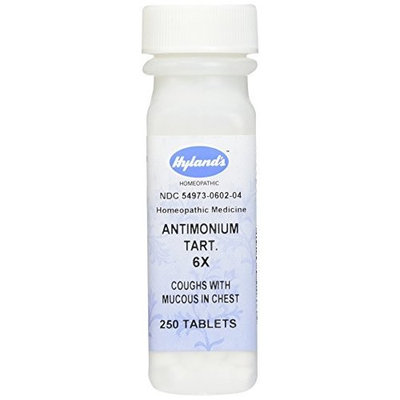 Hylands Homeopathic Hyland's AntimoniumTart 6X Tabs-250 ct