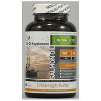 NUTORG Salmon Oil, Omega-3 Fish Oil Supplement, 60 Softgels