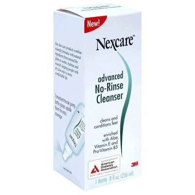 3M Nexcare Advanced No Rinse Cleanser, 8-Ounces (Pack of 3)