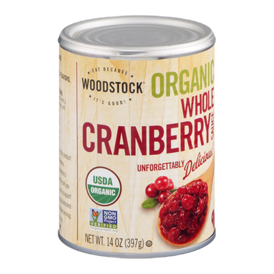 Woodstock Organic Whole Cranberry Sauce