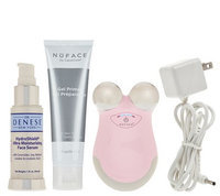 NuFace Mini Facial Toning Device w/ Dr. Denese Serum
