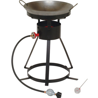 King Kooker 12 Portable Propane Outdoor Cooker with Wok