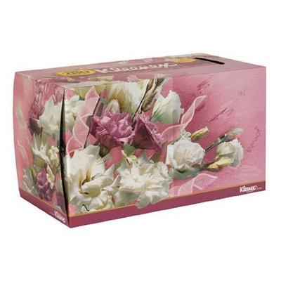 Kleenex Facial Tissue, Family Size, White in Colored Carton (280 Tissues)