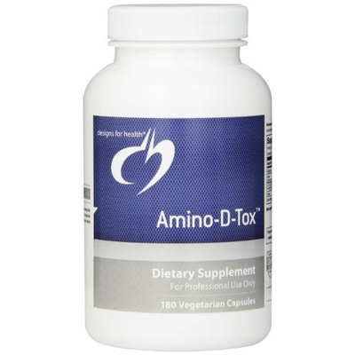Designs for Health Amino-D-Tox Vegetarian Capsules, 180 Count