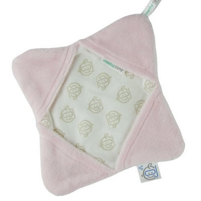 Triboro Soothetime Splash Finger Tip Wash Cloth, Pink