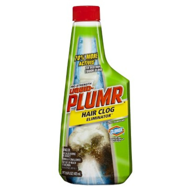 LIQUID PLUMR Clorox LiquidPlumr Pro Strength Hair Clog Eliminator 16