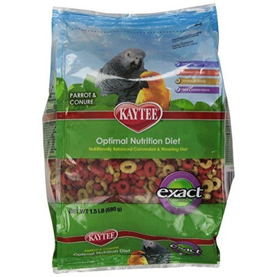 Kaytee Exact Conversion for Parrots and Conures, 1-1/2-Pound