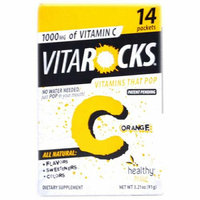 To Go Brands Vita Rocks Vitamin C Orange 1000 mg 14 Packets