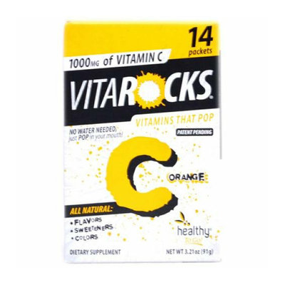 To Go Brands Vita Rocks Vitamin C Orange 1000 mg 14 Packets