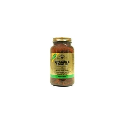 Solgar Natural Vitamin E 1000 IU - Mixed, Vegetarian - 50 - Softgel