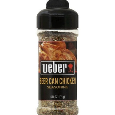 Weber Grill Beer Can Chicken, 6-Ounce (Pack of 4)