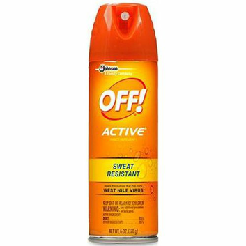 OFF! Active Insect Repellent Sweat Resistant