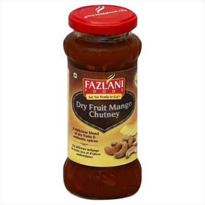 Fazlani 350 G. Dry Fruit Mango Chutney - Case Of 6