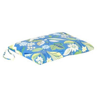 Jordan Outdoor Single Swing/Glider Cushion - Blue/Green Floral