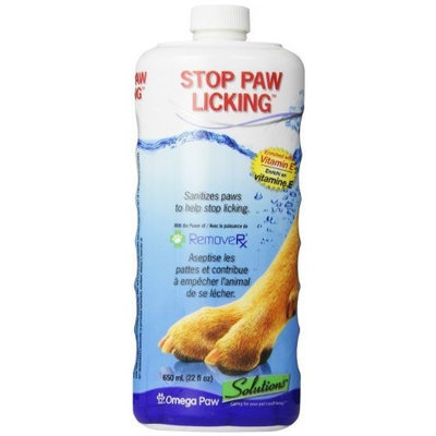 Omega Paw Solutions Omega Paw Stop Paw Licking for Dogs, 22-Ounces