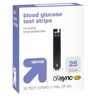 up & up up&up Blood Glucose Test Strips - 25 Count