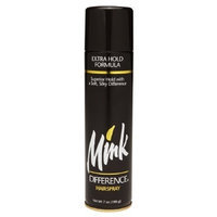 Mink Difference Hair Spray, Aerosol Extra Hold - 7 Oz,3 Packs