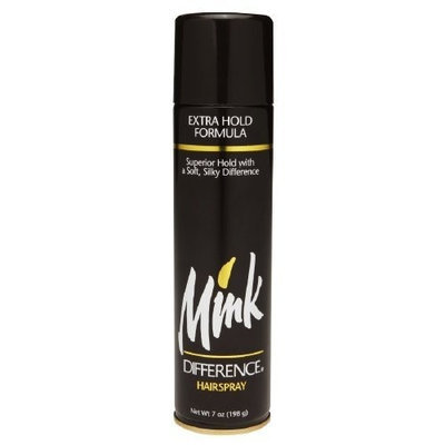 Mink Difference Hair Spray, Aerosol Extra Hold - 7 Oz,3 Packs