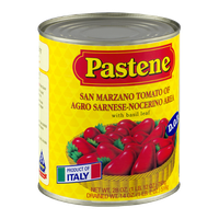 Pastene San Marzano Plum Peeled Tomatoes with Basil Leaf