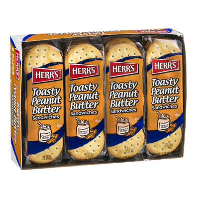 Herr's® Toasty Peanut Butter Sandwiches