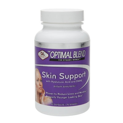 Olympian Labs Optimal Blend Skin Support with Hyaluronic Acid & DMAE Capsules, 40 ea