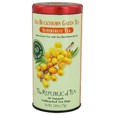 The Republic Of Tea Sea Buckthorn Green Tea, 50 Tea Bags