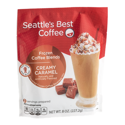 Seattle's Best Frozen Coffee Blends Creamy Caramel