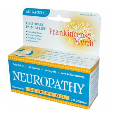 Frankincense and Myrrh Neuropathy Rubbing Oil 2 fl oz
