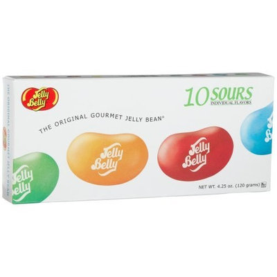 Jelly Belly Sours Jelly Beans, Assorted Flavors, 4.25-Ounce Gift Boxes (Pack of 4)