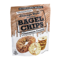 Hometown Bagel Chicago Style Bagel Chips Cinnamon Crunch