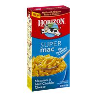 Horizon Super Mac Macaroni & Mild Cheddar Cheese