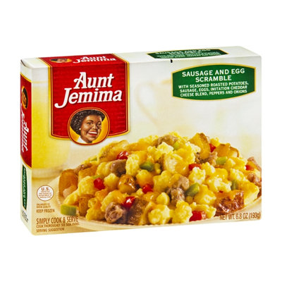 Aunt Jemima Scramble Sausage and Egg