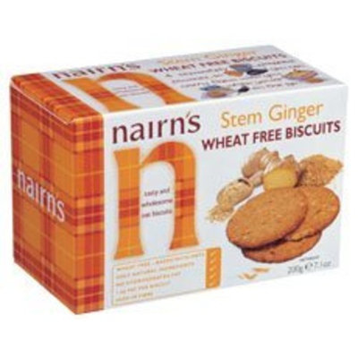 Nairns Nairn's Stem Ginger Oat Biscuits -- 7.1 oz Each