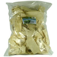 Rush Direct, Inc. Green Cow Rawhide Dog Bones, Natural Chips, 5-Pound Bag