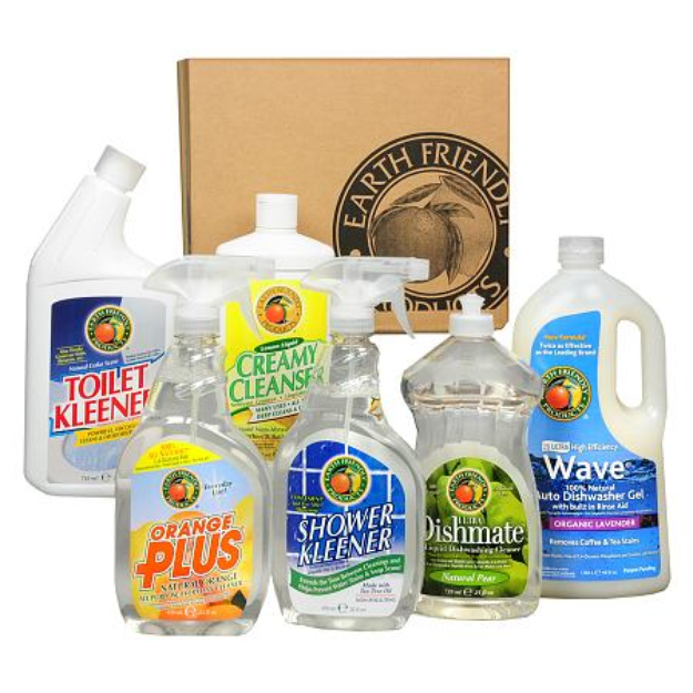 Earth Friendly Products Kitchen and Bathroom Cleaning Pack