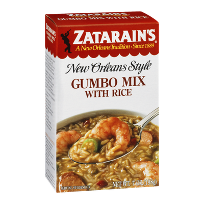 Zatarain's New Orleans Style Gumbo Mix with Rice