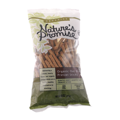Nature's Promise Organics Organic Oat Bran Pretzel Sticks
