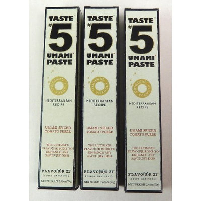 Laura Santtini Taste #5 Umami Paste Laura Santini 3 pk 2.46 oz tubes